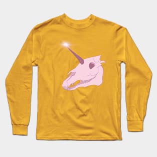 Unicorn Skull Long Sleeve T-Shirt